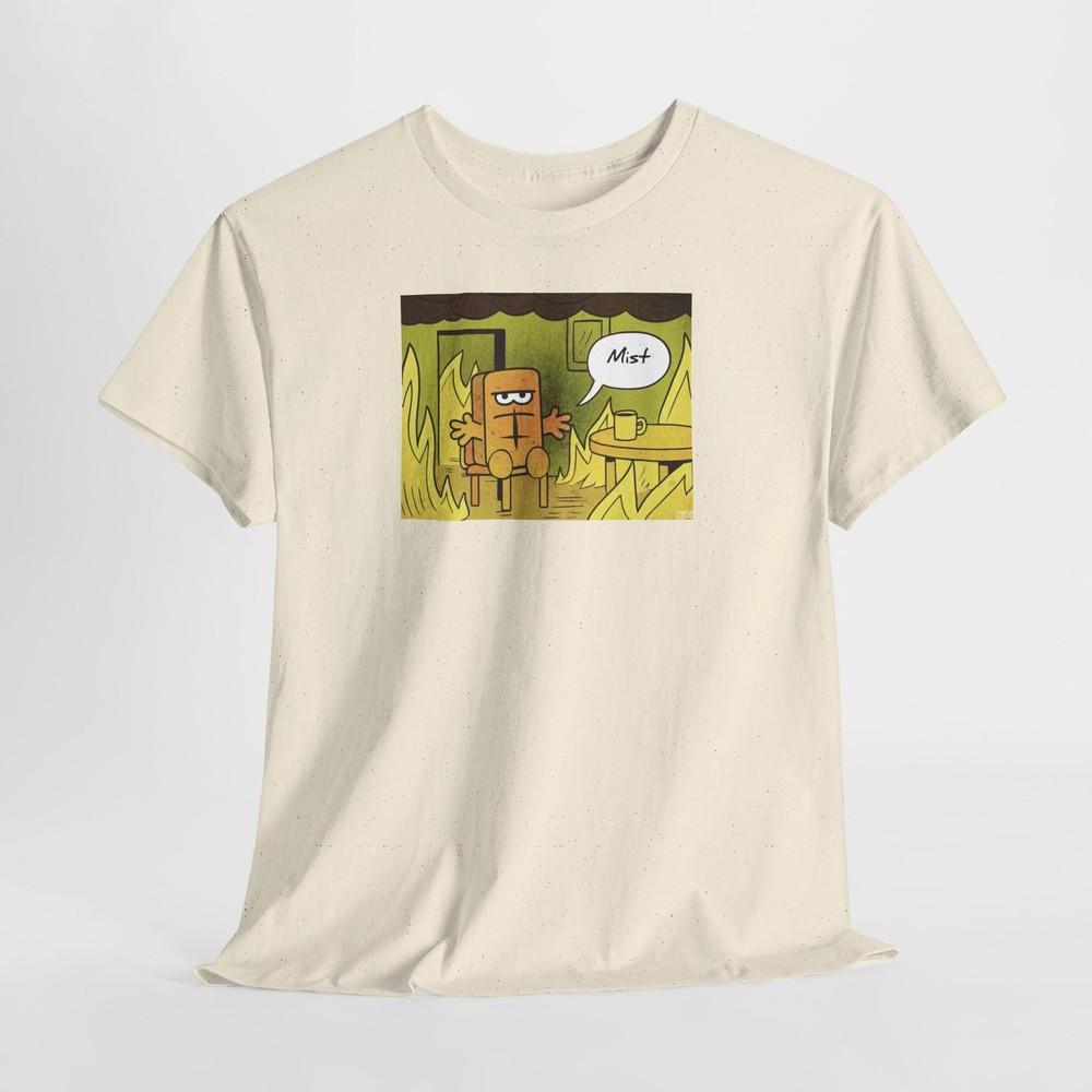 "Mist!" Bernd das Brot cartoon on a comfy **Gildan Heavy Cotton T-Shirt**. Unisex T-Shirt