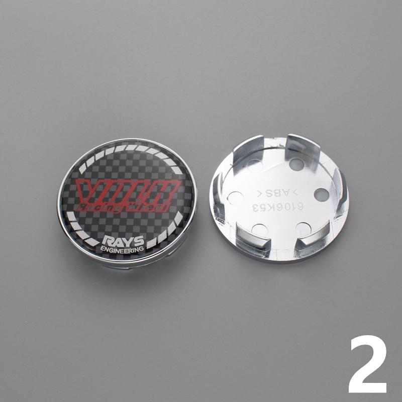 4pcs 53mm/48mm clip rays wheel center cap for rims wheel cover hub cap volk logo emblem stickers rays racing