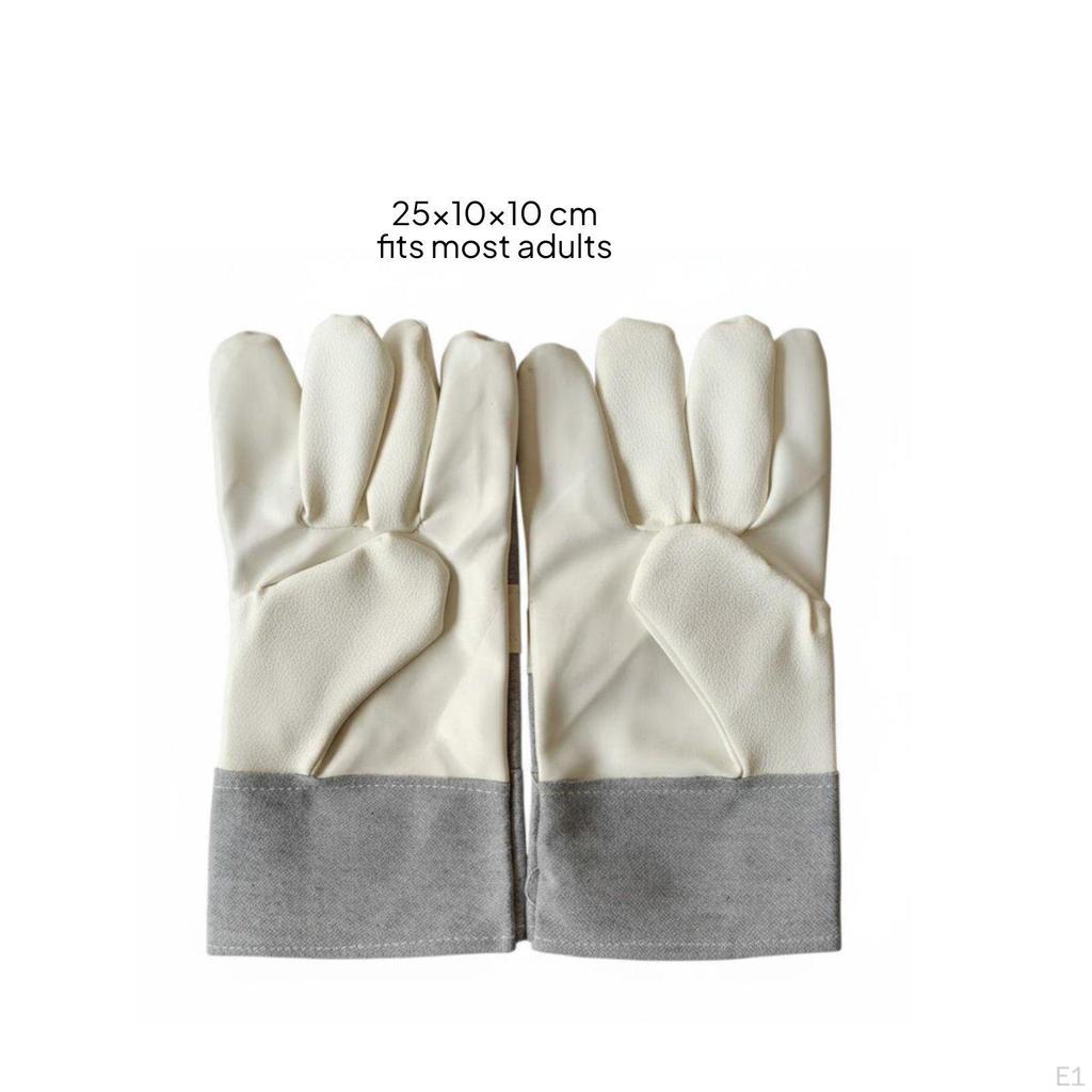 Metalworking Gloves WearResistant Heavy Duty Leather Hand Protection for Construction