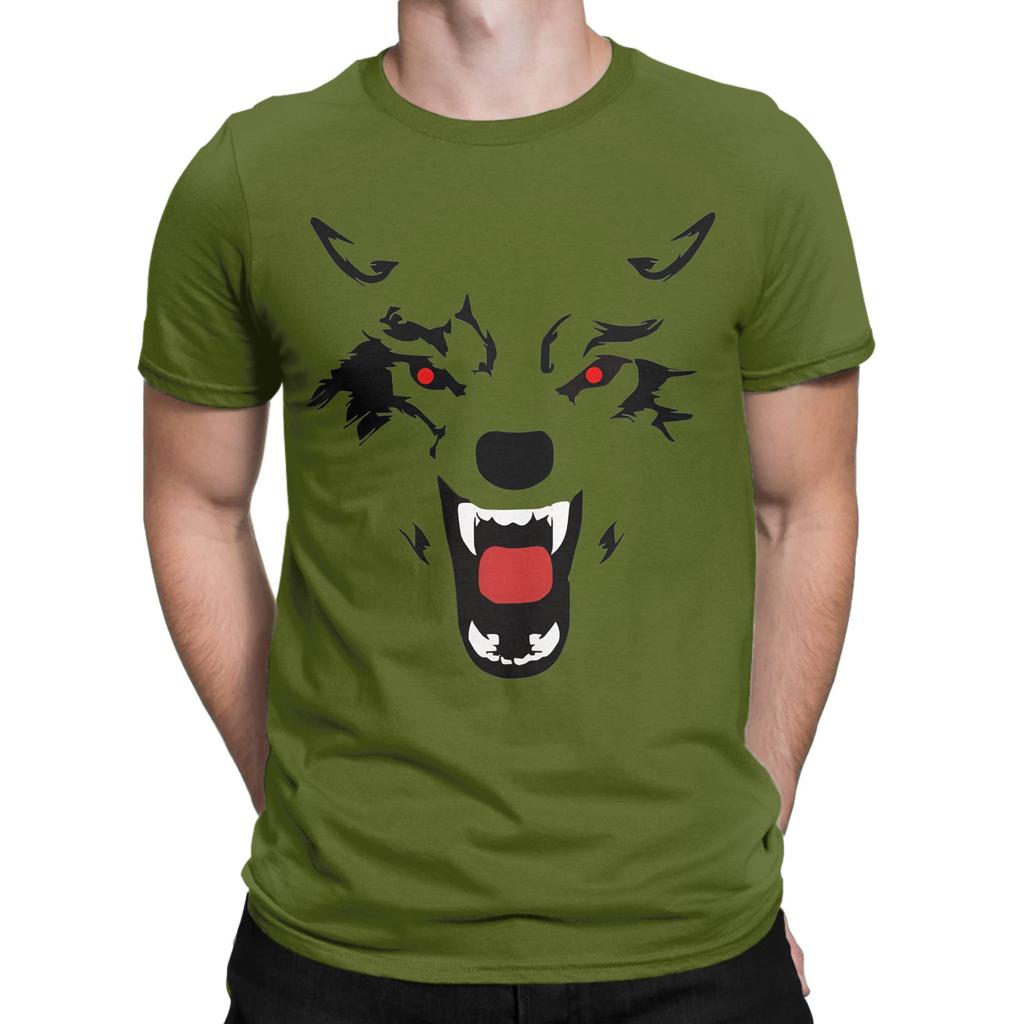 Wolf Novelty 100 Cotton Tshirt Dont Wake The Beast Tops Tees For Unisex