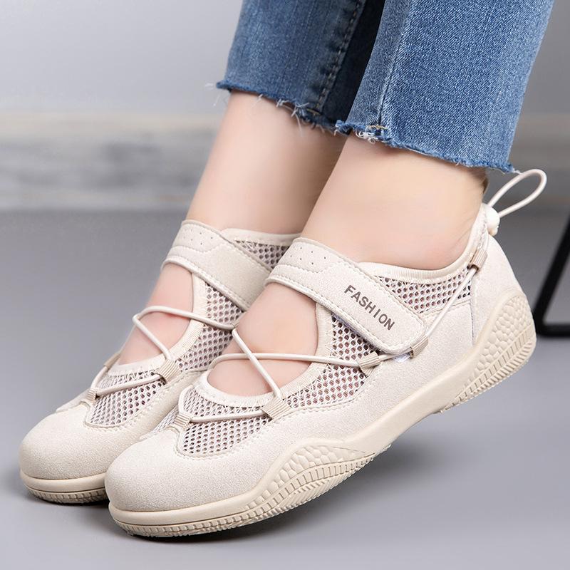 New Style Sports Shoes: Soft-soled Flat Single Shoes, Breathable Flip-flops for Women