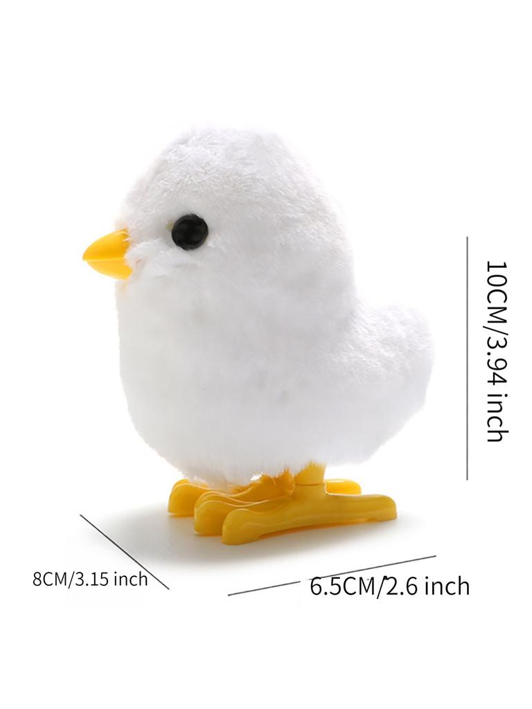 1 Plüsch hüpfendes Huhn Feder Haustierspielzeug, interaktives Haustierspielzeug, geeignet für Katzen und Hunde