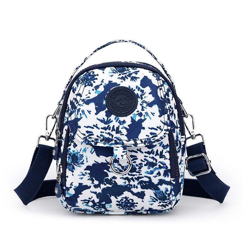 

Женская сумка Принтованная нейлоновая маленькая сумка На плечо Кроссбоди Сумка для мамы Сумка