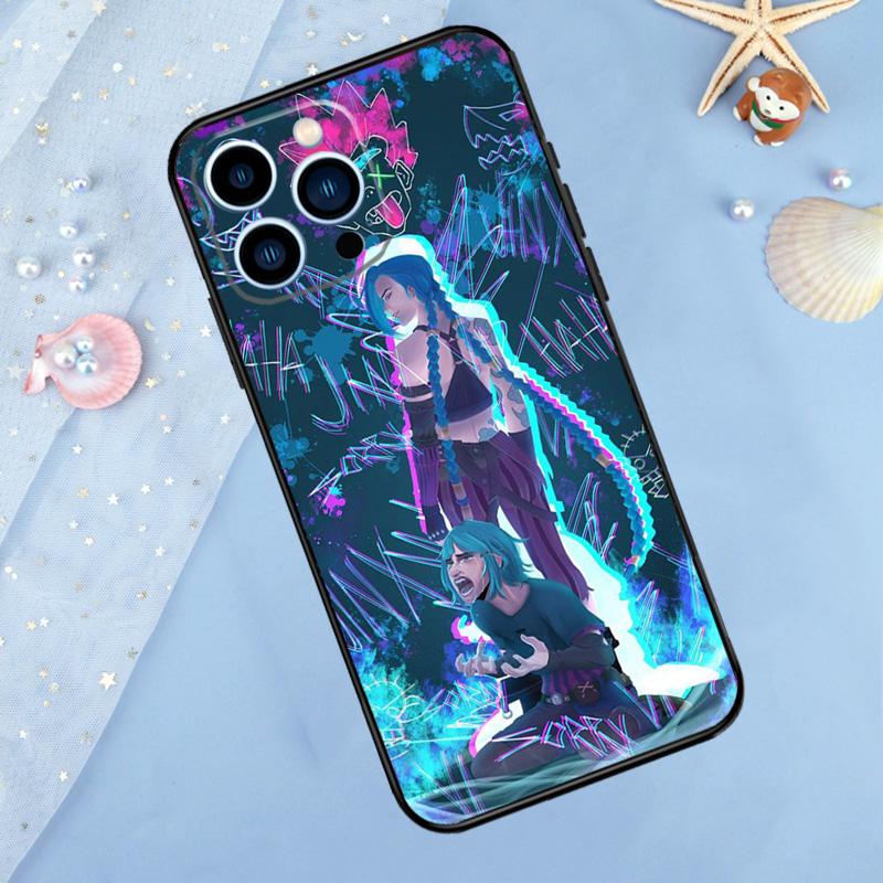 Arcane Phone Case For iPhone 15 16 Pro Max 13 11 12 14 Pro Max XR XS X 7 8 Plus 12 13 Mini Cover