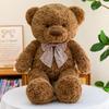 Stofftier Teddybär mit Fliege für Kinder und Sammler