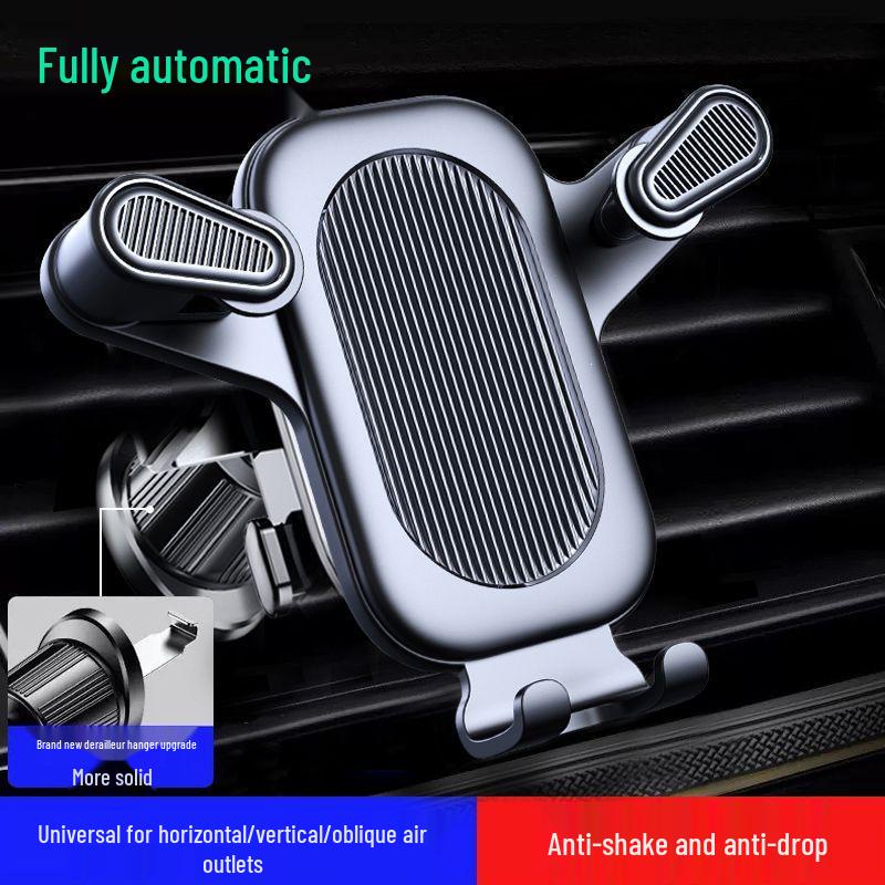 

Anti-Shake Car Phone Mount with Air Vent Clip for Easy Navigation Ultra Stable - Does Not Block Air Vent