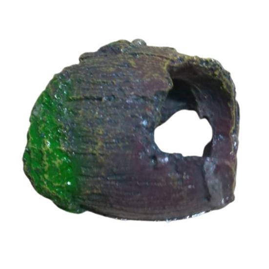 Aquarium Resin Craft Barrel Shrimp Hiding Landscaping Fish Tank Ornament Decor