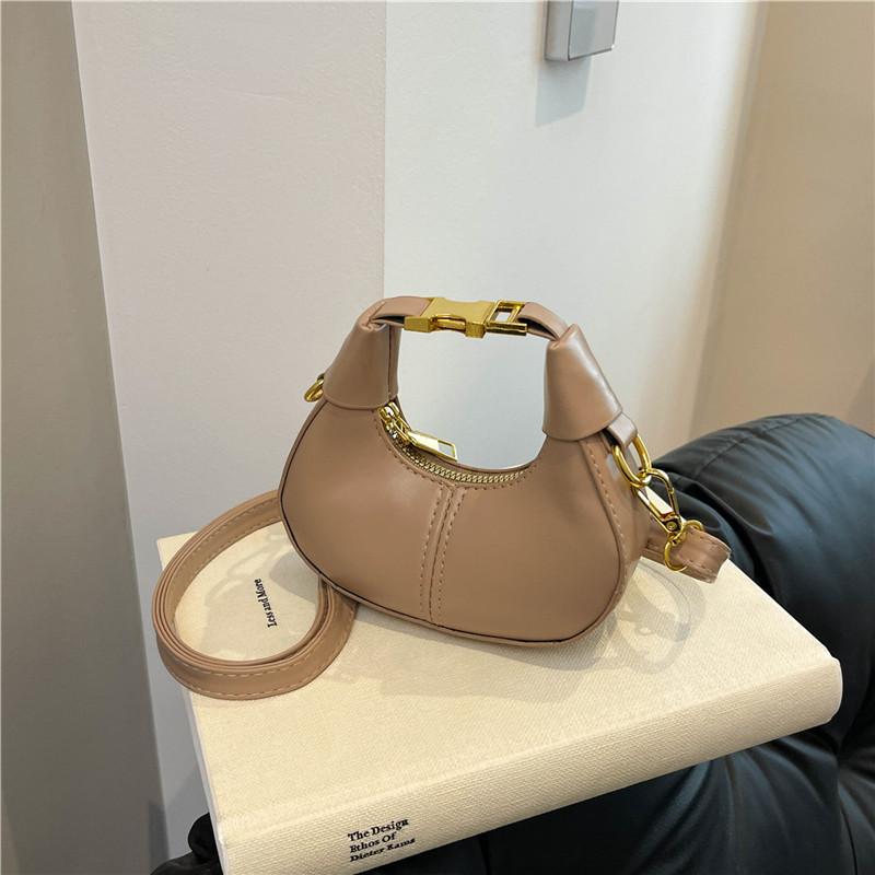 Niche Design Mini Dumpling Bag Women's 2025 Spring New Trendy and Versatile High-end Shoulder Messenger Bag