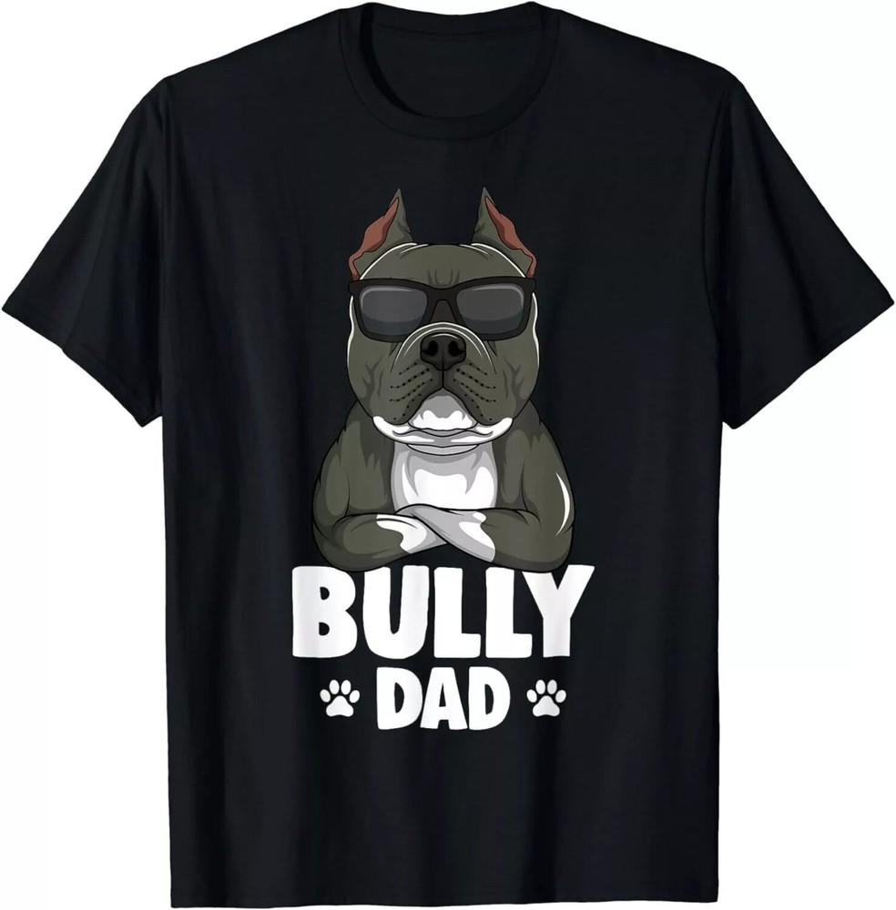

2025/American Bully Dad Dog Gift Unisex T-Shirt Unisex T-Shirt S