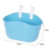 Waterproof Front Handlebars Basket With Hooks Bicycles Basket New Boy Girl Bike Basket