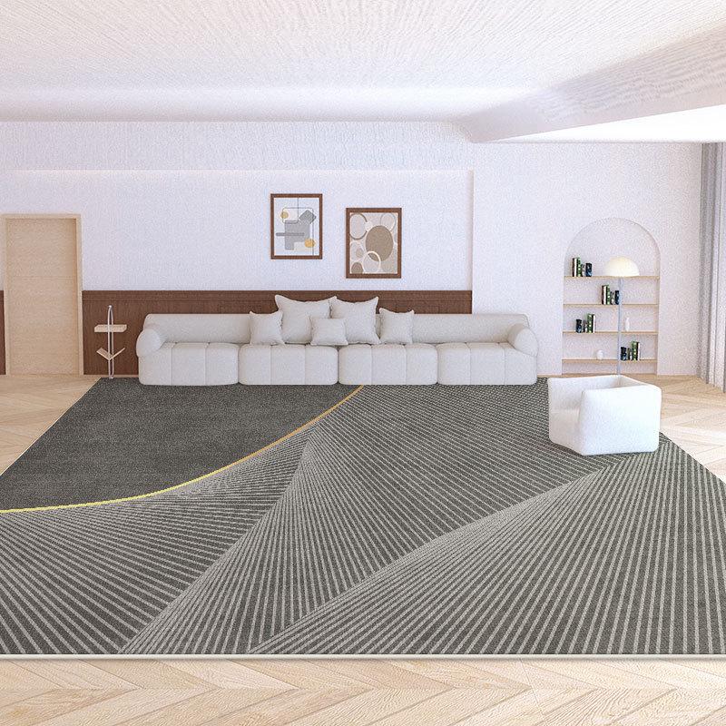 Covor de Velur de Lux Nordic Stil Wabi-Sabi – Crem Minimalist Covor de Podea pentru Living