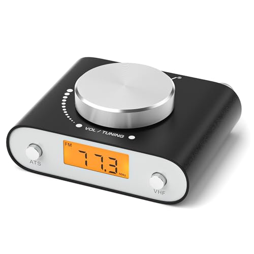 

Nobsound Mini FM Radio Transistor Global Universal Manual/Automatic Search (with Display Screen) Compact Radio Tuner