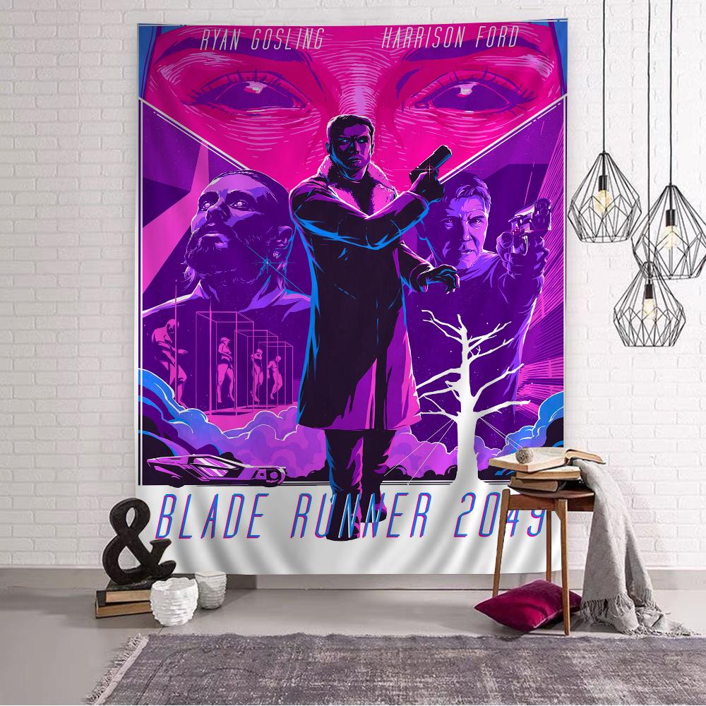 American Movie Blade Runner 2049 Hanging Tapestry Cheap Hippie Wall Hanging Bohemian Tapestries Mandala Wall Hanging Home Decor