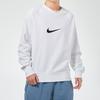 Nike Sweatshirts Men's White Crew Neck Moderate Regular DA0087-100