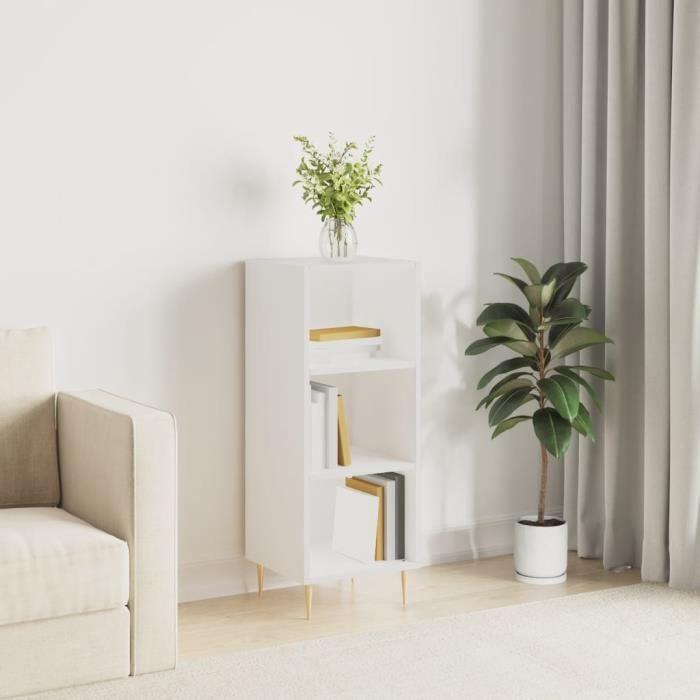 VidaXL Buffet blanc 34,5x32,5x90 cm bois d'ingénierie 828716