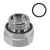 Thread Size Oil Drain Valve Adapter Silver A-211 27mm-2.0