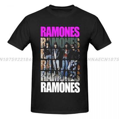 Ramones Band Photo Graphic Tee T-shirt