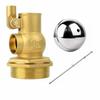 Water Tower Fill Valve Brass Threaded Inlet Stainless Steel Float Control Mechanism