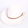 Popular European and American Classic Suede Western Cowboy Hat Men's and Women's Fashion LO Style Peach Heart Cowboy Hat