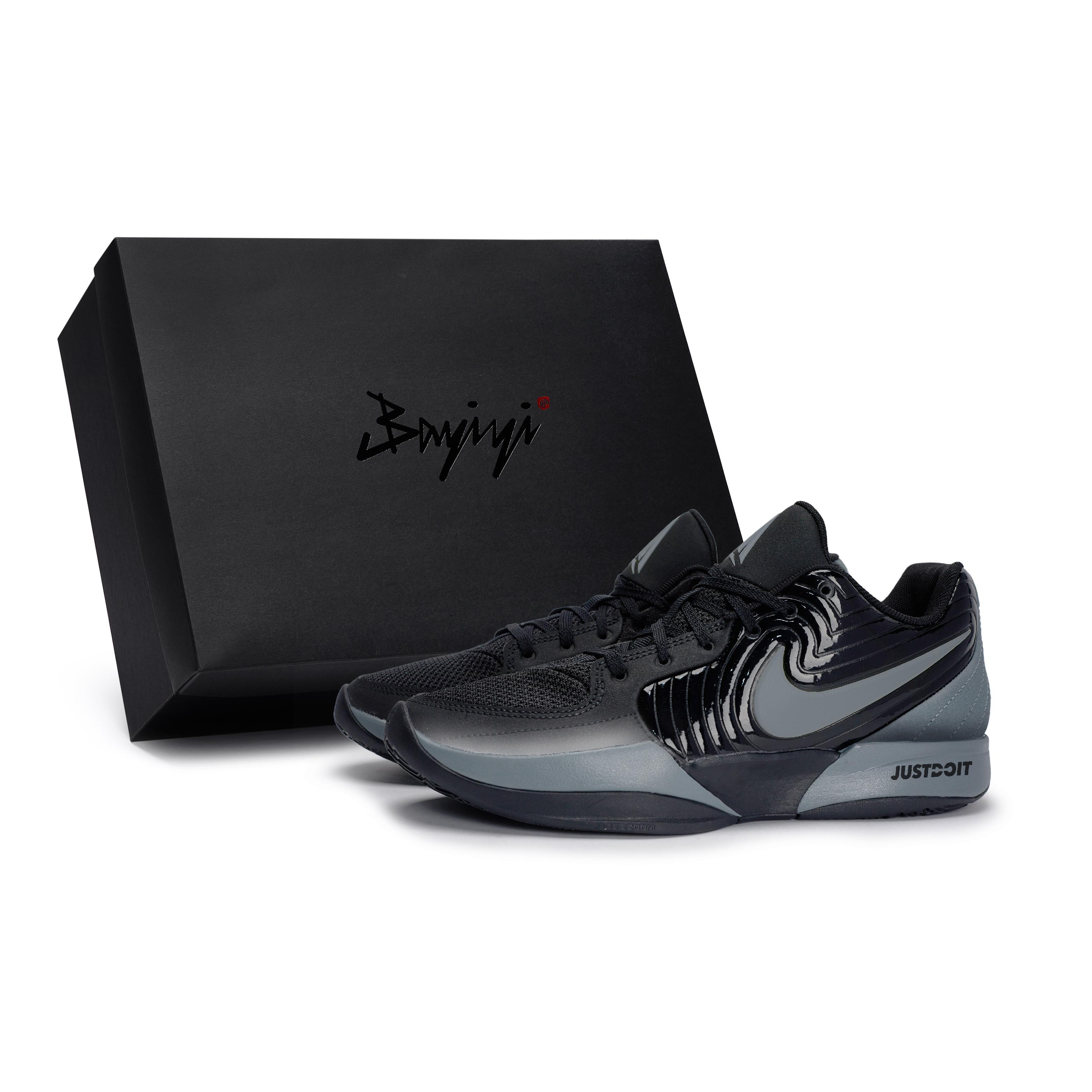 Nike Ja Morant 2 Basketball Shoes Men s Low top Gray FD7327-001(Team80-S-BOX) 38.5
