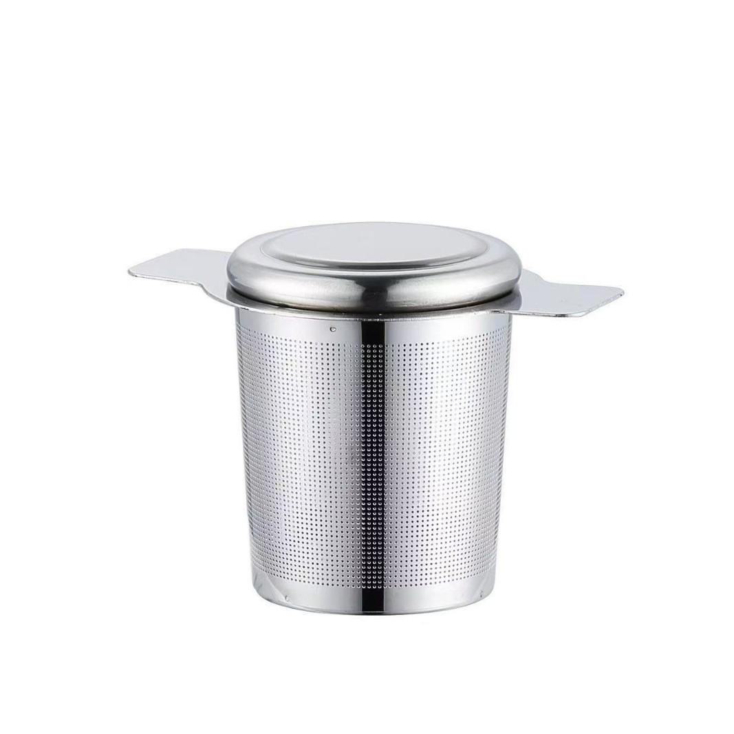 

Ситечко для чая и кофе из нержавеющей стали 304 с крышкой и сетчатым фильтром с двумя ушами Square double ears with cover