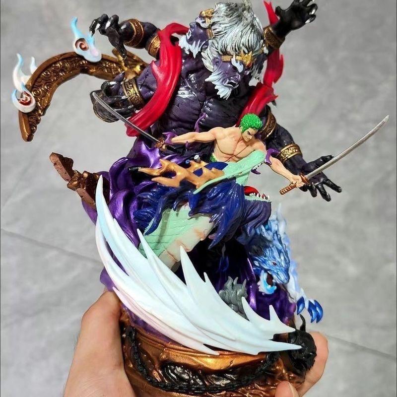 Roronoa Zoro Hell Form Action Figurine Pvc Material Exquisite Details Collectible Model For Fans Anime Figure Statue