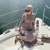 Elegant Inner Wear & Cardigan Two-Piece Set LR1124 - Loriya Dubai Middle East Collection