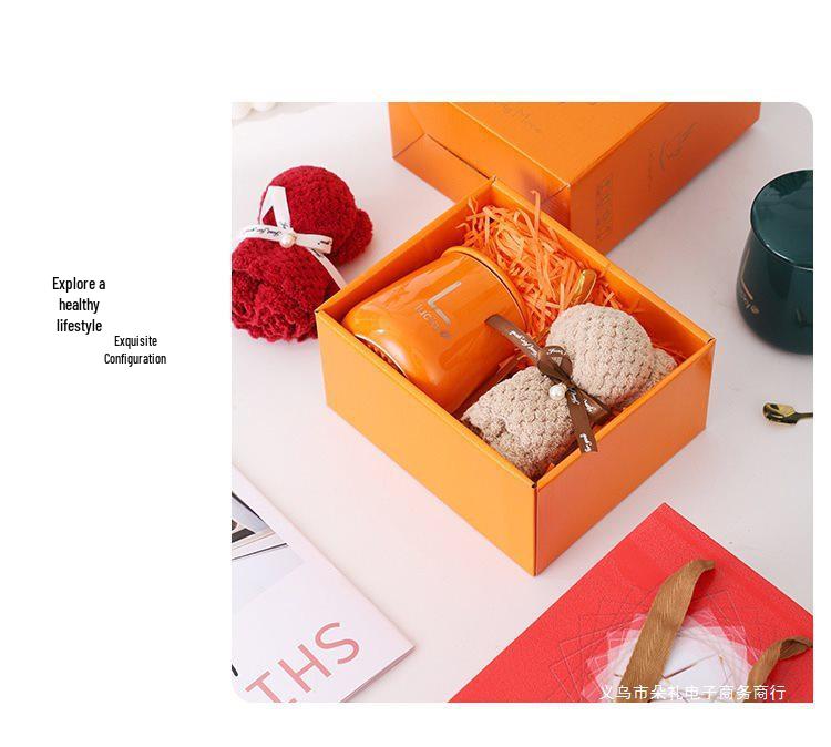Anniversary Opening Gift Set: Mugs, Towel, Souvenir for Customers and Employees