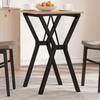 VidaXL Dining Table Legs Y-Frame, Side Table Legs, End Table Legs Living Room Home Interior, 357928