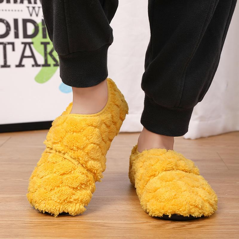 Boutique couple cotton shoes, men's and women's indoor home parent-child children's warm shoes, light walking shoes for the elderly are fashionable