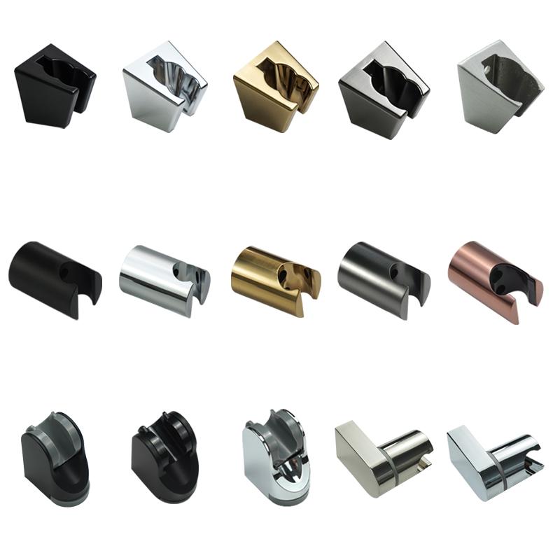 

Ручной держатель насадки для душа Настенное крепление Держатель распылителя для ручного душа Кронштейн из АБС-пластика Ванная комната Розовое золото Серый хром Замена душа