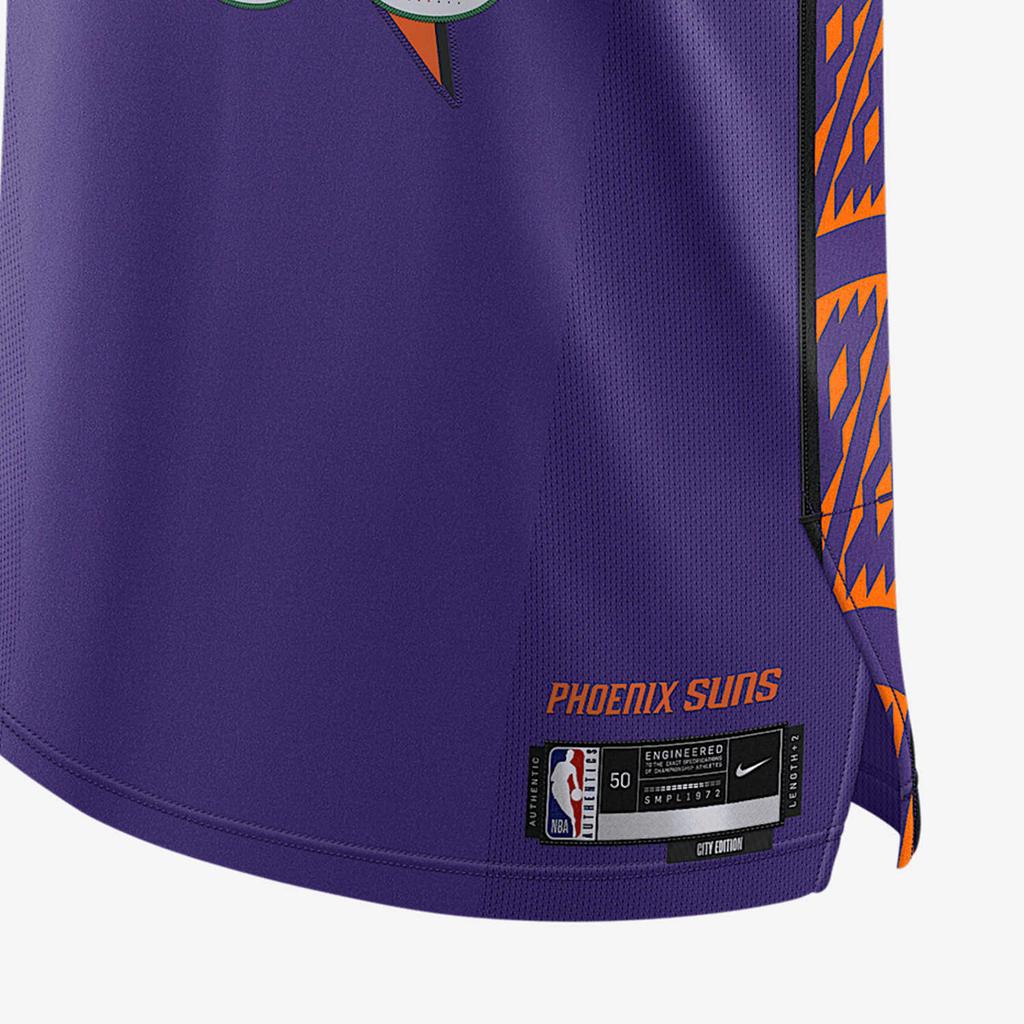 Nike X NBA Phoenix Suns Kevin Durant Dri-Fit ADV 2024/25 City Edition Αυθεντική Φανέλα Swingman Μωβ Ανδρική Streetwear FQ4479-505