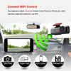 Dual Lens Dashcam voor Auto's 4K Auto Dvr met 1080P Achteruitkijkcamera Video Recorder GPS WIFI Autocamera Nachtzicht Black Box Monitor