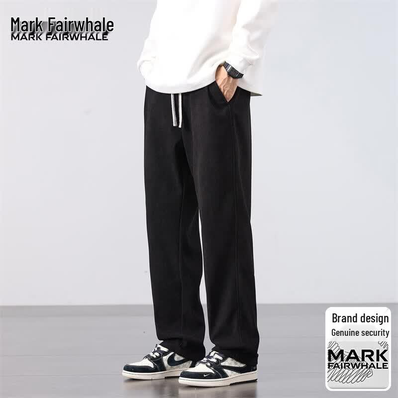 MARK FAIRWHALE Men's Loose Straight Casual Sport Pants