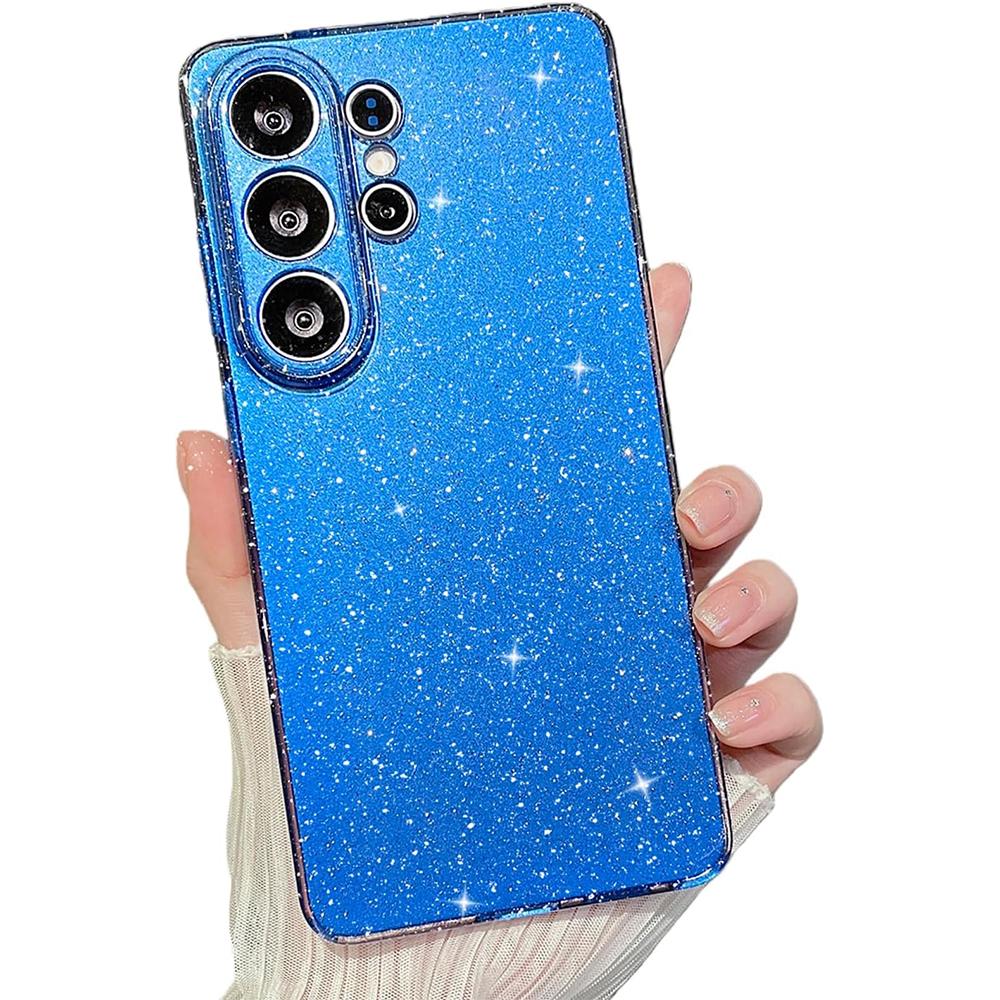 Glitter Case For Samsung Galaxy S26 Ultra S2 Plus S24 S23 A A1 G Cute Aesthetic Bling Women Girls Phone Cover Accessories