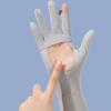 Non-slip Ice Silk Arm Sleeve Solid Color Sunscreen Sleeve Gloves Thin Long Sleeve  Outdoor
