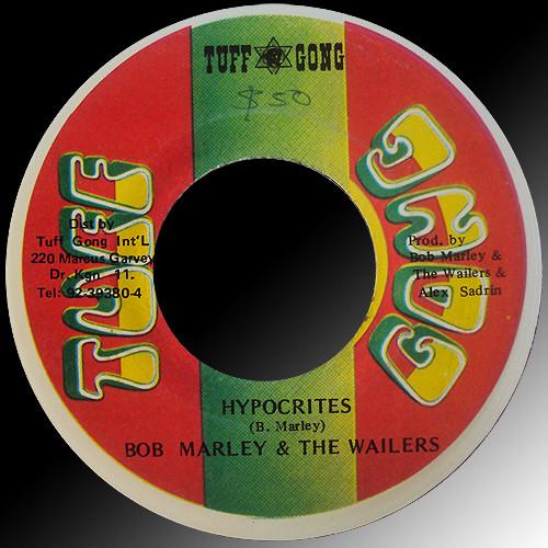 

7inch Record BOB MARLEY & THE WAILERS - Nice Time / Hypocrites NONE TUFF GONG - Jamaica Reggae, Ska & Dub Used