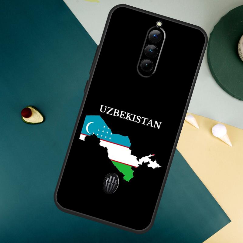 Emblem of Uzbekistan National Flag For ZTE Nubia Red Magic 10S Pro Plus 7 6S 7S 8 9 8S 9S Pro Red Magic 10 Air 11 Pro Plus Case