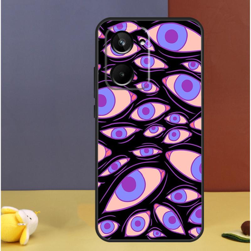 Eyes Pattern For Realme 15 Pro GT7 10 11 12 13 14 Pro Plus C67 C65 C63 C61 C55 C53 C51 C35 C71 C75 Case