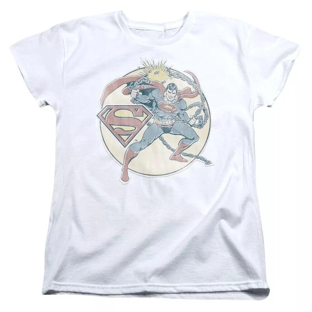 Superman  Retro Superman  Women s T-Shirt L
