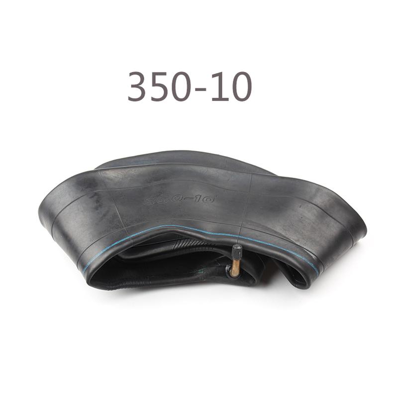 10 Inch 3.50"X10" 3.50-10 3.5-10 3.50/10 Black Rubber Tyre Inner Tube Bent Valve Stem for Electric Scooter Accessories