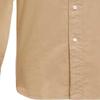 Polo Ralph Lauren SS23 Solid Color Logo Embroidered Long Sleeve Shirt Men Shirts Khaki-Yellow 710889740-001