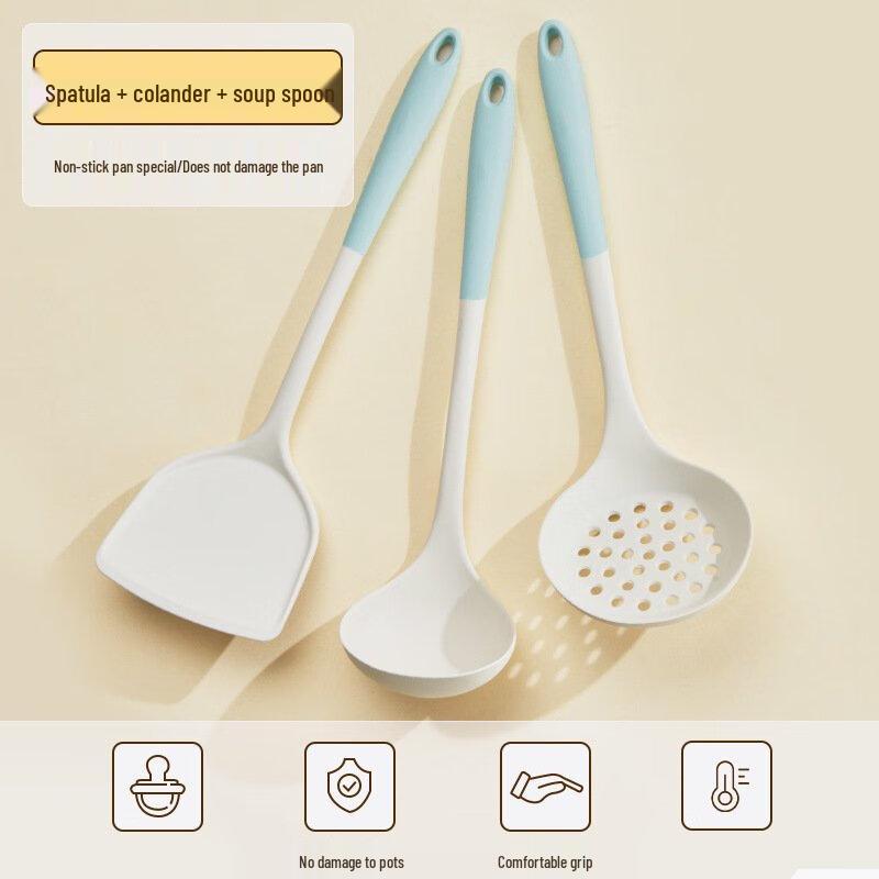ZISIZ 3-Piece Non-Stick Kitchen Utensil Set