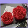 Rose Flower Hair Clip For Women Highend Large Style Handmade Hair Accessory For Spring 2024
