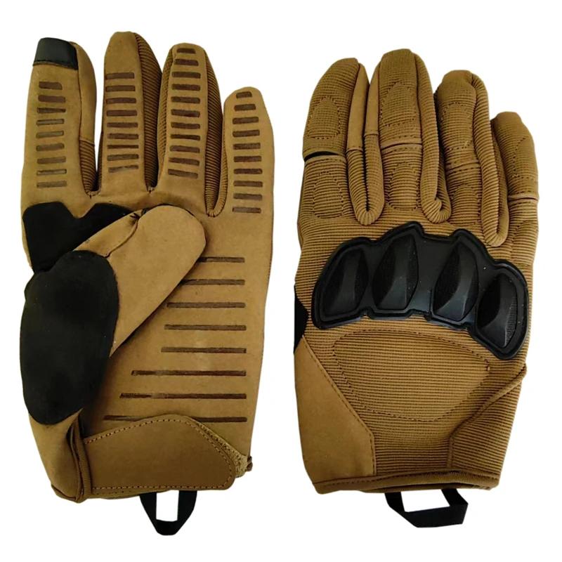 Dotyková obrazovka Full Finger Tactical Rukavice Motocross Hard Knuckle Full Finger Rukavice Pánské