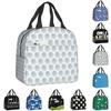 Saci de prânz izolați pentru sport cu mingi de golf, pentru picnic în aer liber, iubitori de golf, reutilizabili, lampă termică Bento Box, saci termici pentru femei și copii