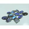 251Cts. Natural Blue Fash Labradorite Mix Cabochon Loose Gemstone 12 Pcs Lot C-3790