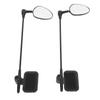 1 Pair  Helmet Rearview Mirror 360° Adjustable  Cycling Rear View Wide Angle Mirror Ridin