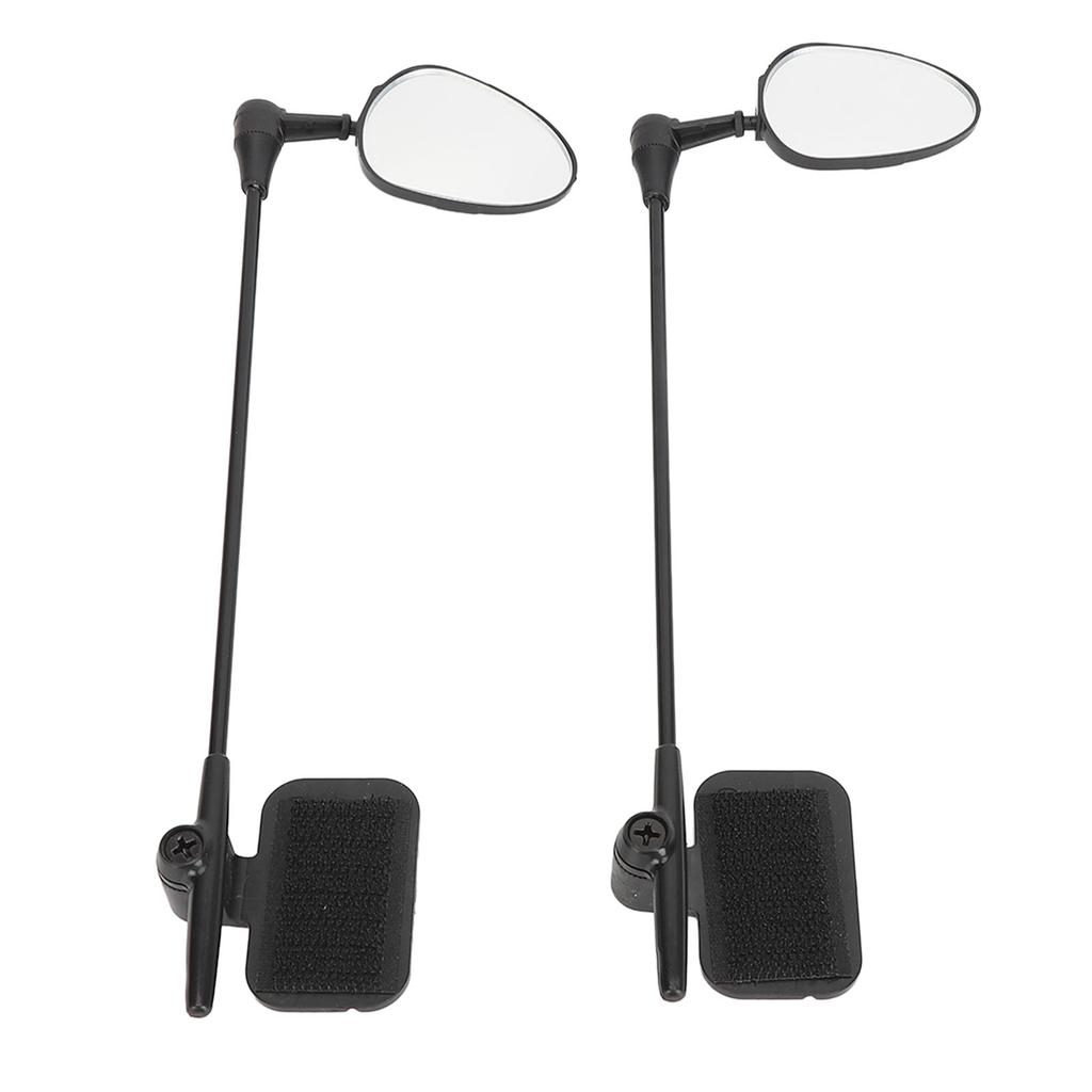 1 Pair  Helmet Rearview Mirror 360° Adjustable  Cycling Rear View Wide Angle Mirror Ridin