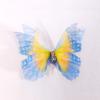 50 ks 3D organzové látkové motýlí aplikace Barevné nášivky na oblečení Šití Svatební doplňky do vlasů